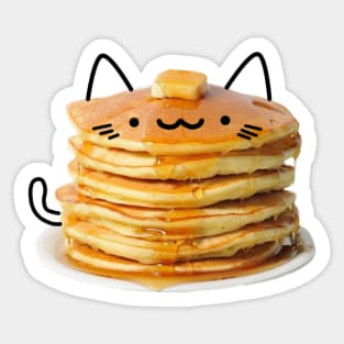 Cat Pancake Sticker